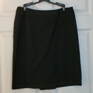 Black pencil skirt